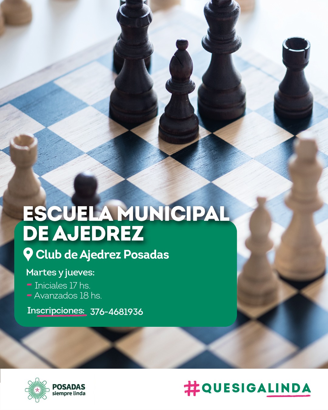 Escuela Municipal de Ajedrez inicia sus actividades